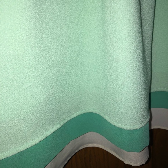 Classy Mint High Neck Dress! - Picture 4 of 6